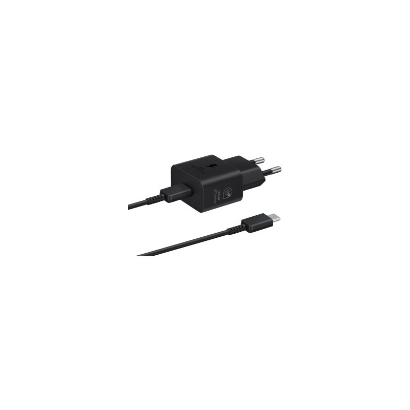 Samsung Charger 220V 25W USB-C avec Cable Black EP-T2510XBE Blister